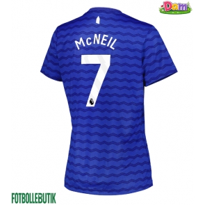 Everton Dwight McNeil #7 Hemmatröja Kvinnor 2025-26 Kortärmad